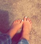 Sexy Claras Füße