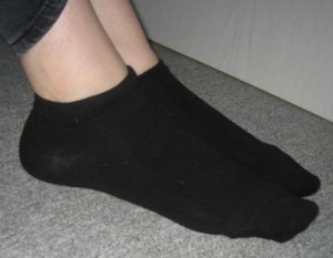 Getragene Nylons und Socken - 2